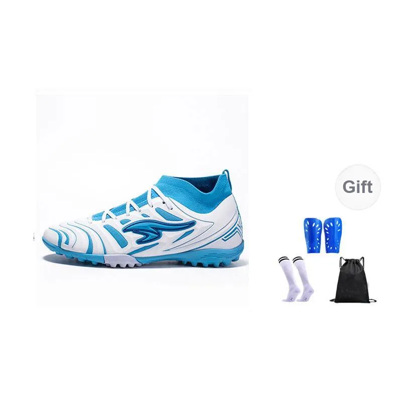 SUNAIS MG Rubber Short Studs TF Rubber Broken Studs Artificial Ground, Natural Ground Breathable Soccer Shoes Unisex-113