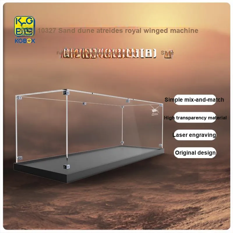 KGBOX Dune Royal Flapper Dust Cover Display Case Model Accessories-4