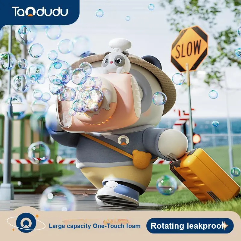 TAODUDU Handheld Fully Automatic Camera With Leak Proof And Foam Producing Features Bubble Machines-3
