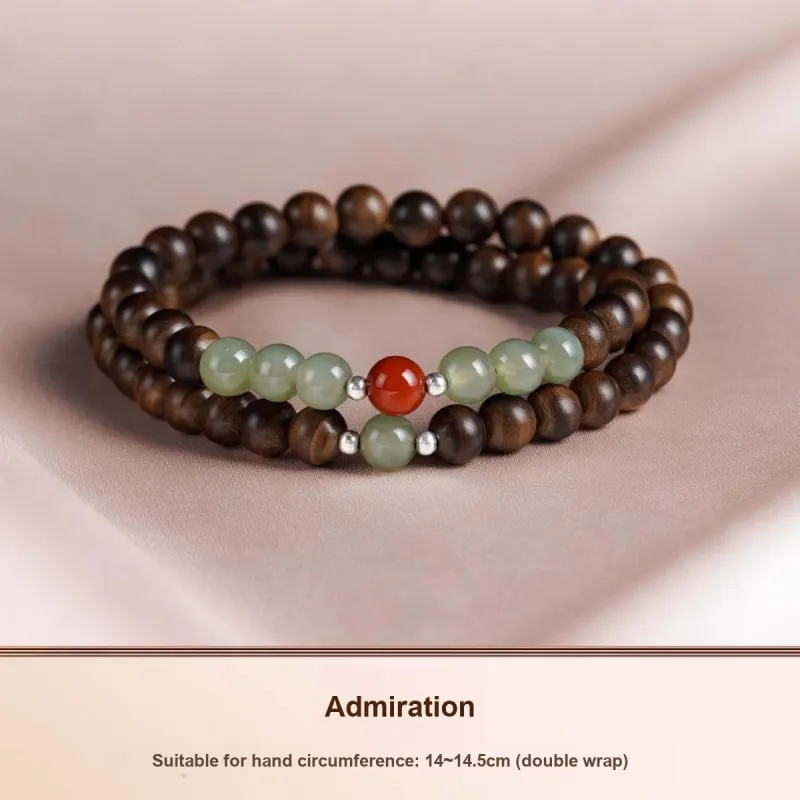 DALONG Old Mountain Sandalwood Bracelets Unisex-1