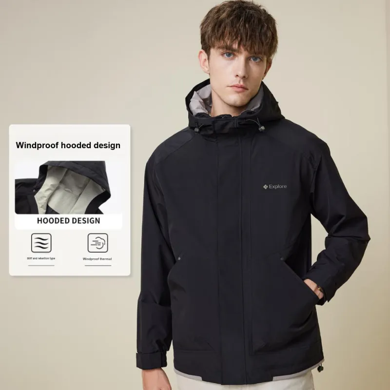 Red bean Jackets Men-7