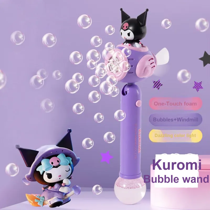 Sanrio/Cinnamoroll, Sanrio/My Melody, Sanrio/Kuromi Handheld Electric Bubble Machines-7