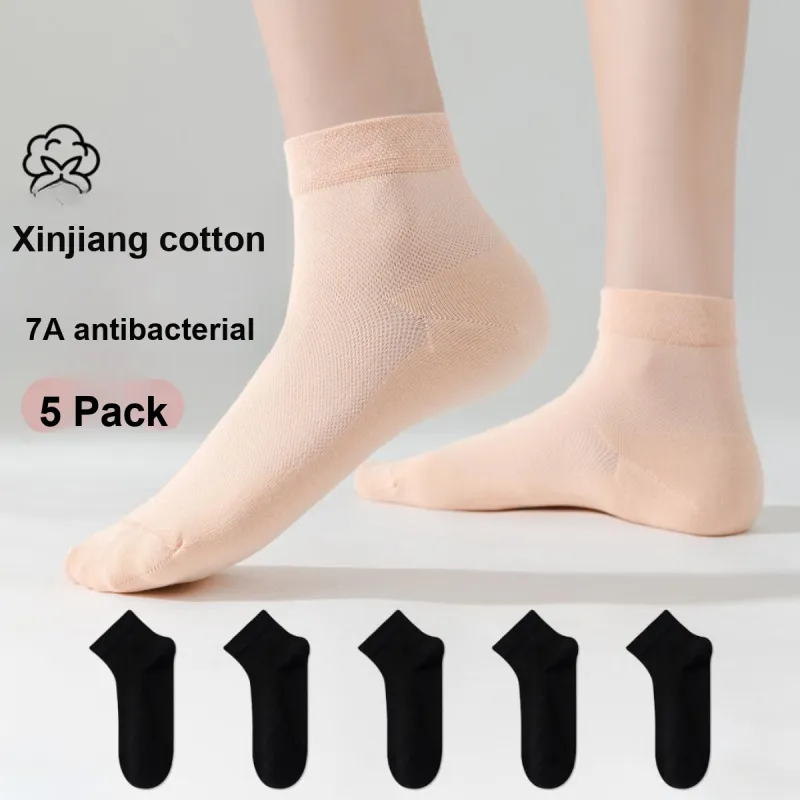 Shuya Mid Calf Socks Women's 5 Pack-6