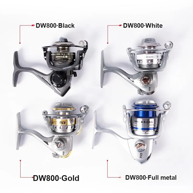 Dega Fishing Line Reel Stainless Steel Carbon Fiber Front Unloader Spinning Wheels-2