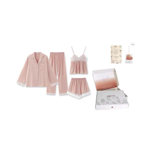 WANANNI Пижамный комплект женский светло-розовый