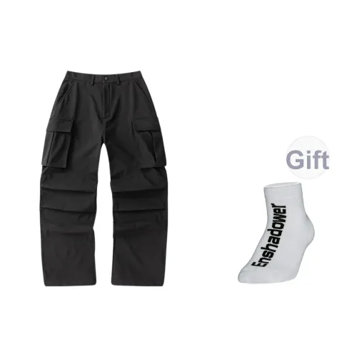 ENSHADOWER Черные Унисекс Повседневные Брюки