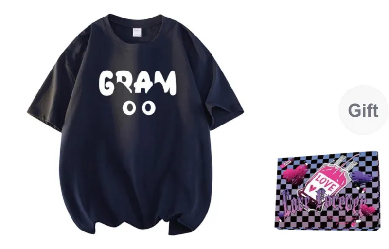 GRAMICA T Shirt Unisex Gift Box Set Included-26