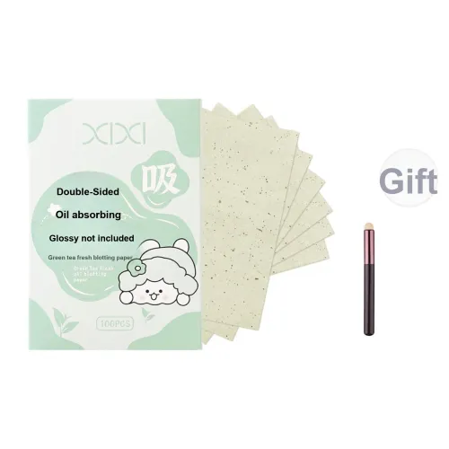 Xixi Face Refreshing Natural Gentle Friendly Compact Matte Finish Matte Students Affordable Oil Absorbent Paper