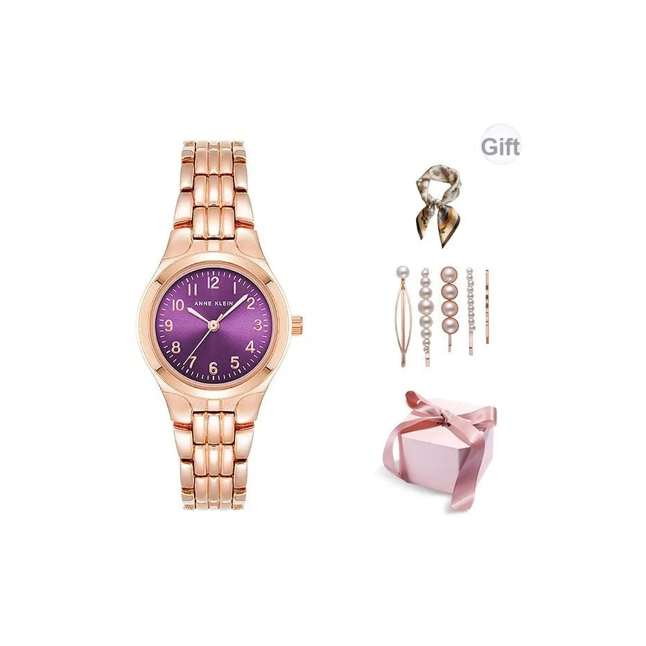 ANNE KLEIN Наручные часы Кварцевый механизм Сплав Ремешок 26 мм Белый циферблат Женские часы