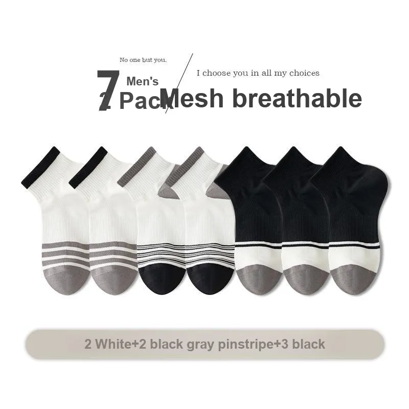 7 SEVFUN Ankle Socks Unisex Combo Set-23