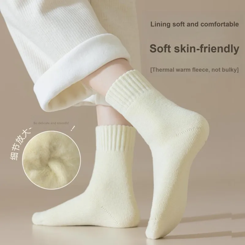 XXLLG Mid Calf Socks Women's 3 Pack-6