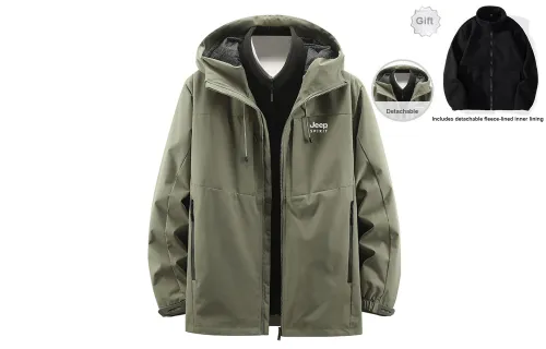 JEEP SPIRIT Windbreaker Jackets Men