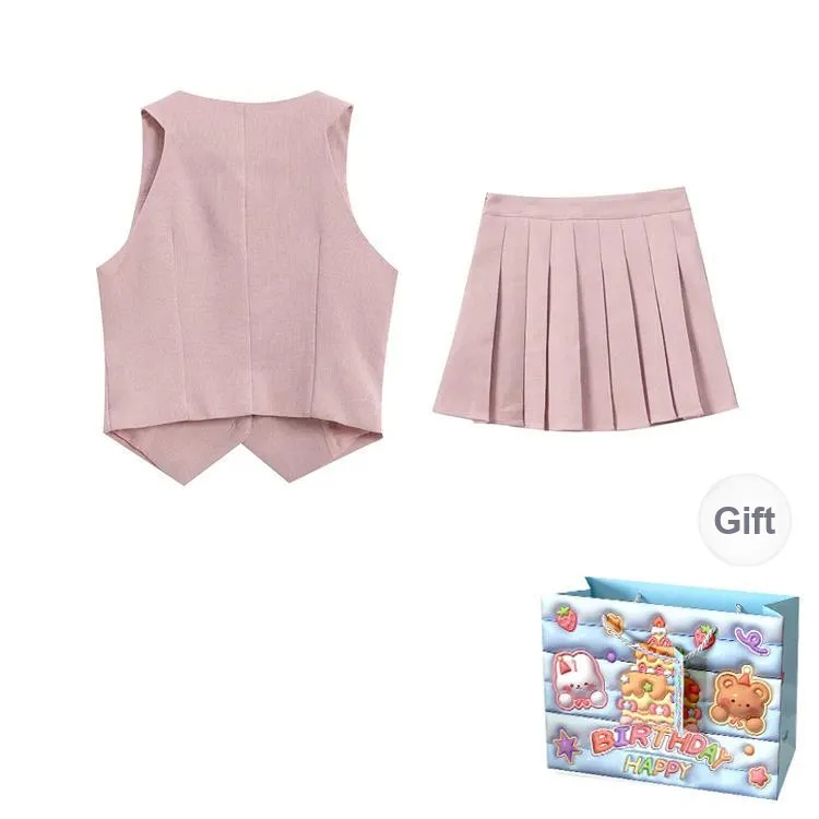 Gentle Welcome Skirt Set Women's-6