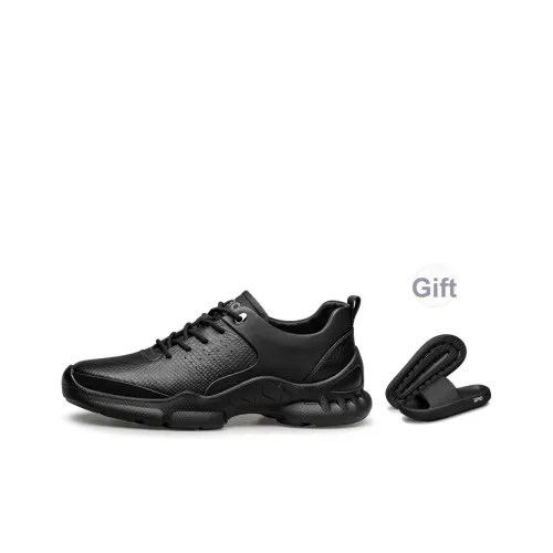 ZRO Черный воин Коллекция Низкий топ Повседневный Мужской Черный