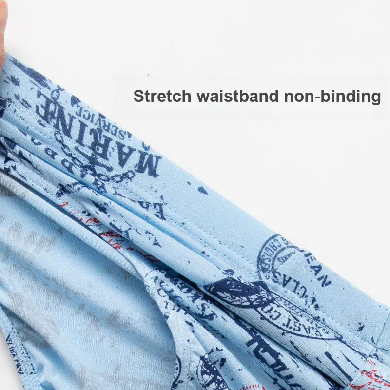 Shuya Underpants Men's Medium Blue-5