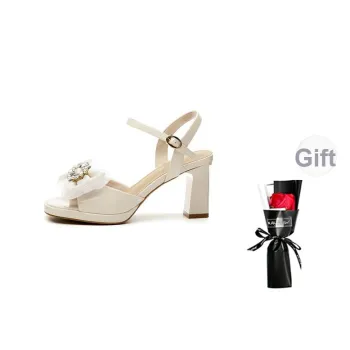 DAPHNE Chunky Heel High Heels 7cm Women's