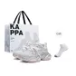 Classic White/Milk Tea Pink[White Shopping Bag+Crew Socks]