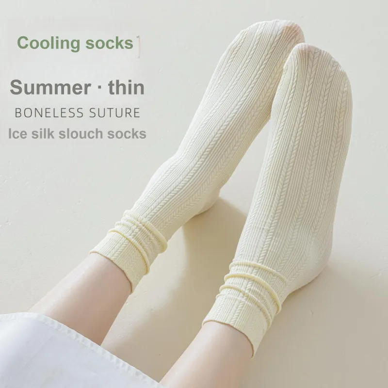 XXLLG Mid Calf Socks Women's 3 Pack-2