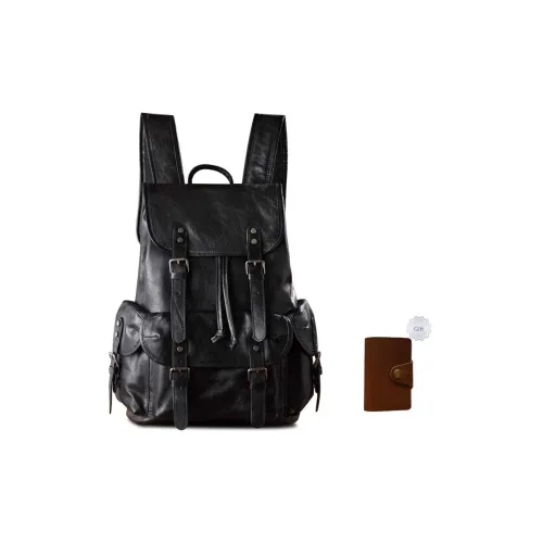 Simple & Nature Рюкзаки Черный Мужской