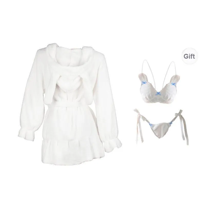 TLXT Women's Bath Robes-0