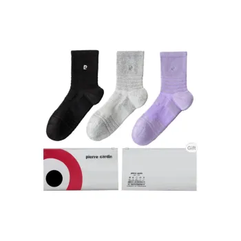 PIERRE CARDIN Mid Calf Socks Women's Shopping Bag 3 Pack