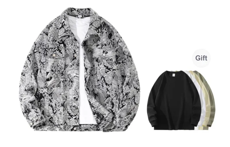 BOBBY ABLEY Denim Jacket Unisex-25