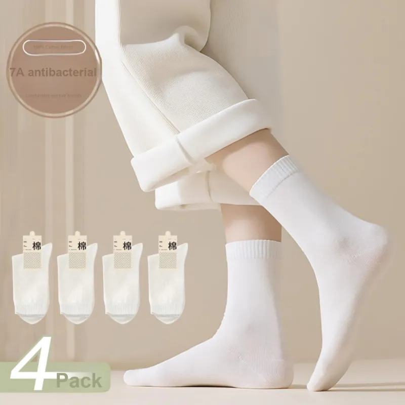 LoveEsteem Mid Calf Socks Women's 4 Pack-3