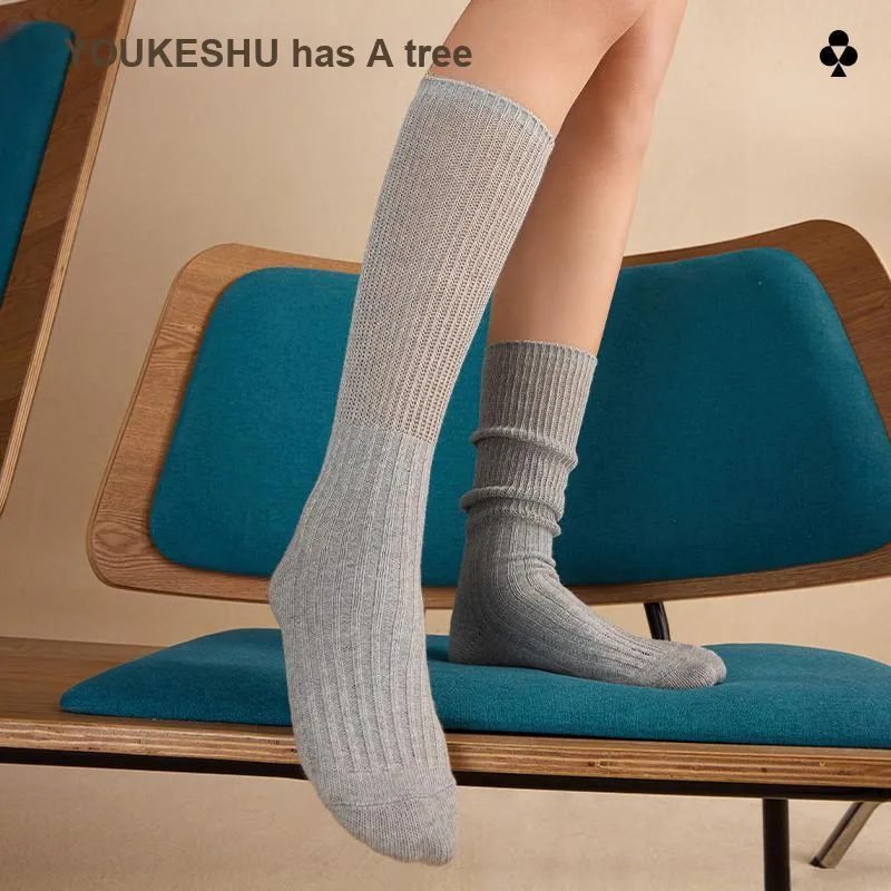 YOUKESHU Mid Calf Socks Women's-16
