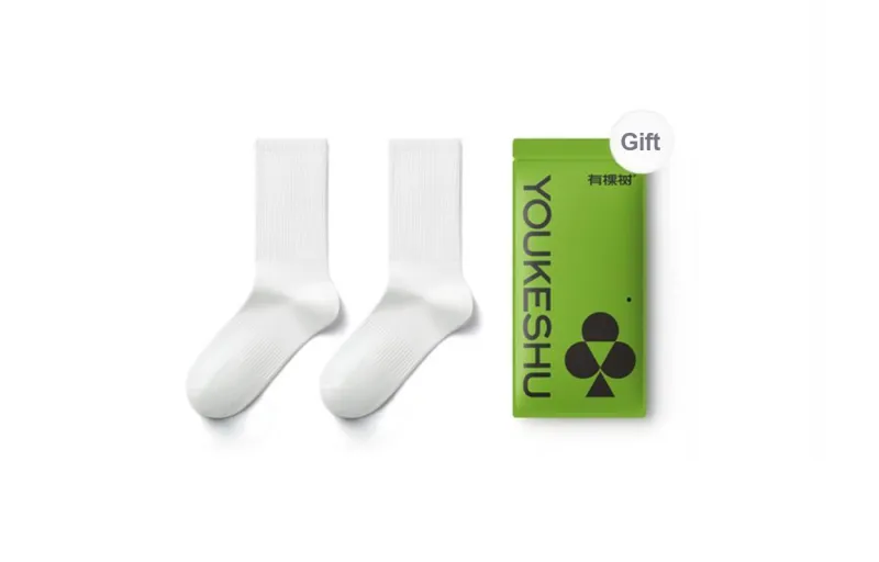 YOUKESHU Mid Calf Socks Men's 5 Pack Gift Box Set-5