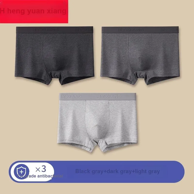 H YXIANG Underpants Unisex Combo Set-3