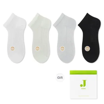 JIAZINI Ankle Socks Women's 4 Pack