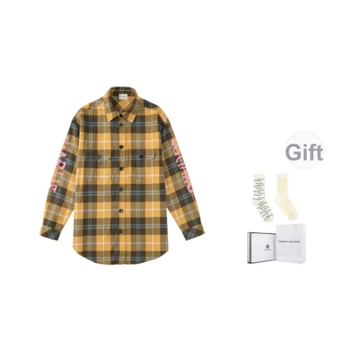 Charlie Luciano Рубашка Унисекс Желтая