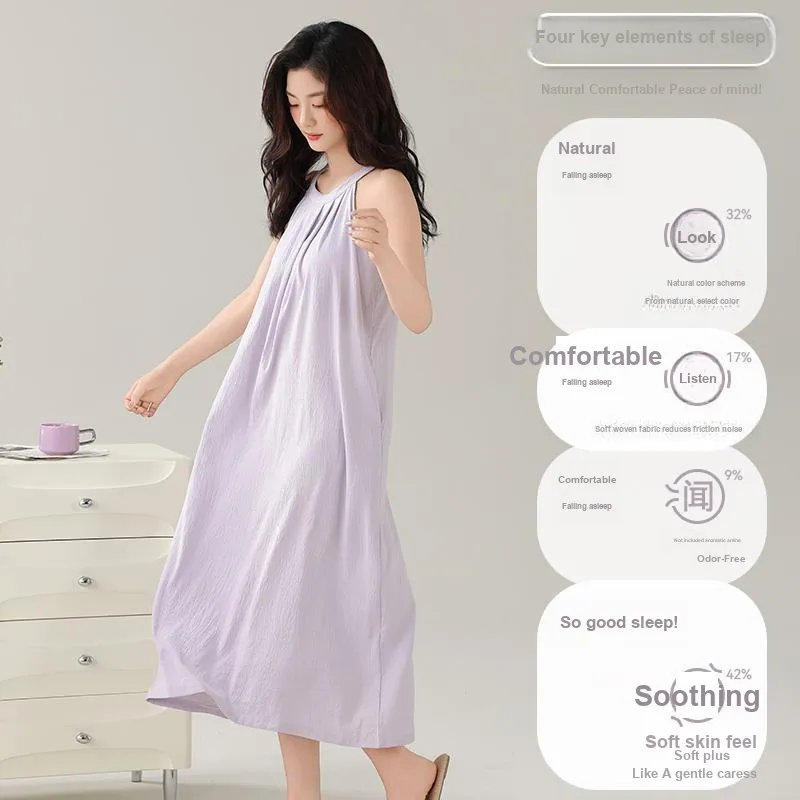 MADALLO Women's Nightgowns-3