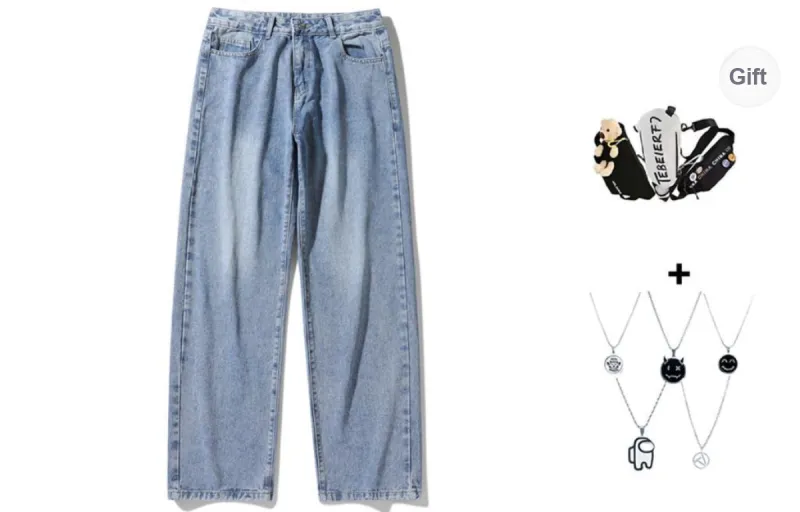 LIGHTNING BEAR Jeans Unisex-13