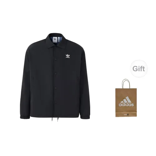 Adidas Jackets Men Black Gift Bag