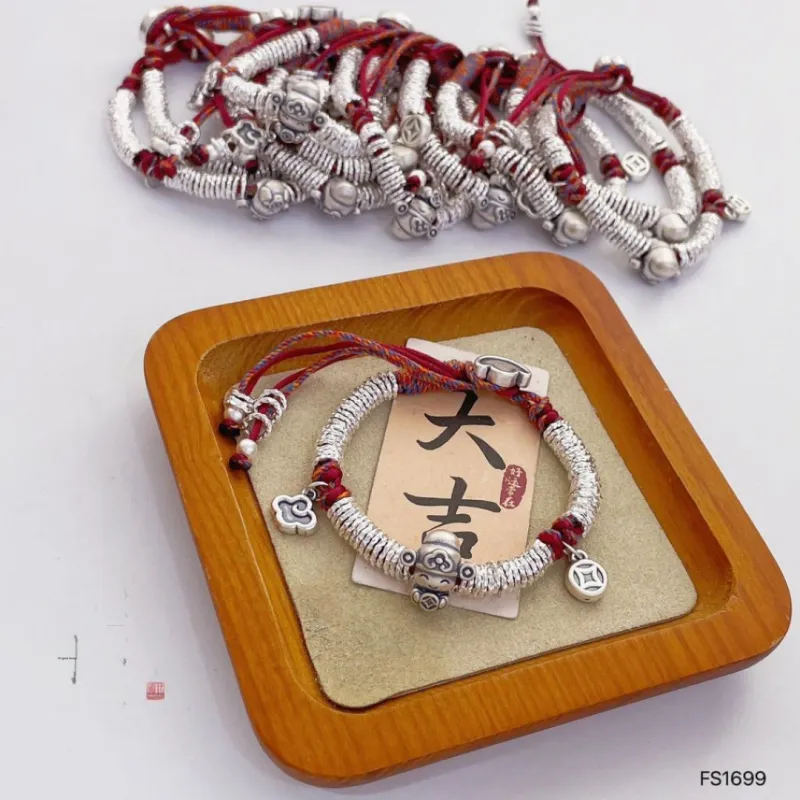AITAO 999 Fine Silver Bracelets Unisex-4