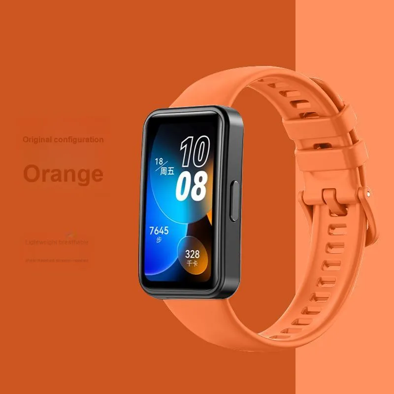 STEWPIGO Huawei Compatibility Watch Band 19.7cm Silicone Material-20