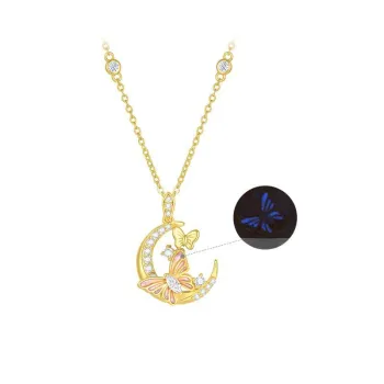 CHOW TAI SENG S925 Silver Necklaces Women's