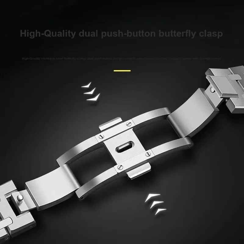 Fly Huawei Compatibility Watch Band Stainless Steel Material-3
