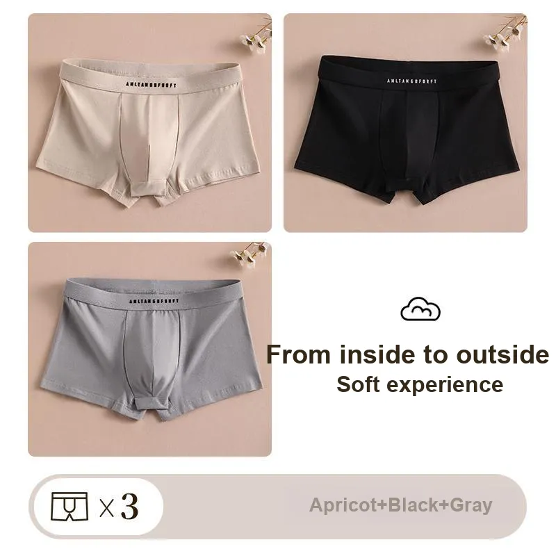 Lan Miao Underpants Men's 3 Pack-3