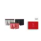 3 Pack (Red+Light Gray+Black)