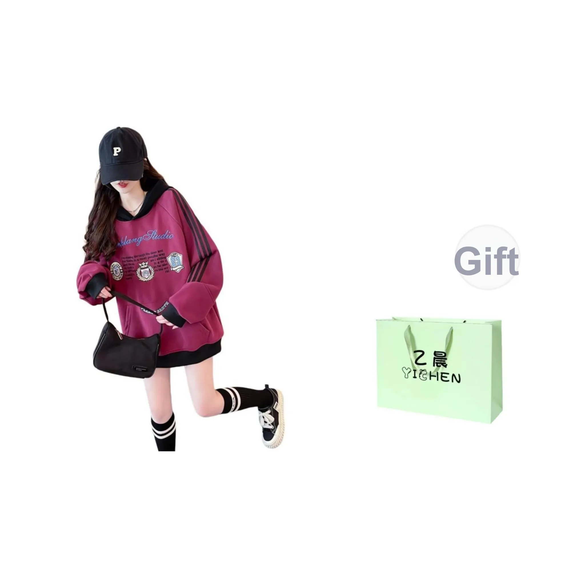 YICHEN Женские Свитшоты