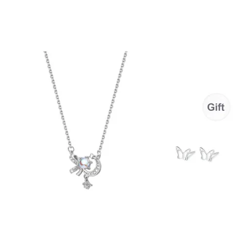 Modern Miracle S999 Fine Silver Necklaces Unisex