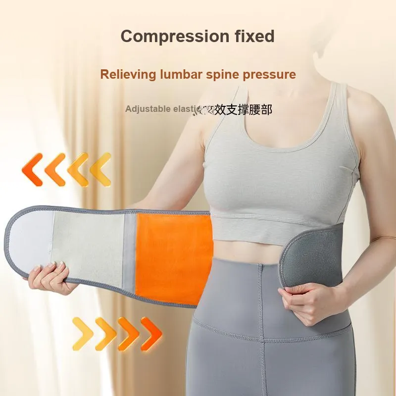 ZULIZ Back Support Braces Warm Gray Unisex-2