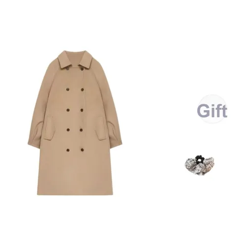 KYKW Хаки Резинка для волос Подарок Женское пальто