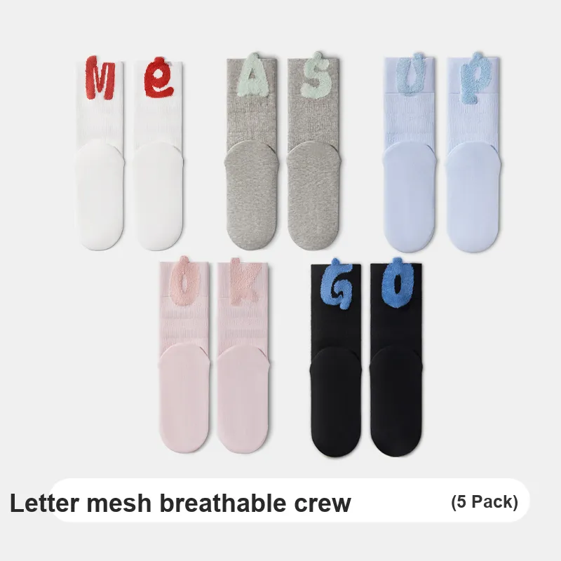 JKN Mid Calf Socks Women's Combo Set-25