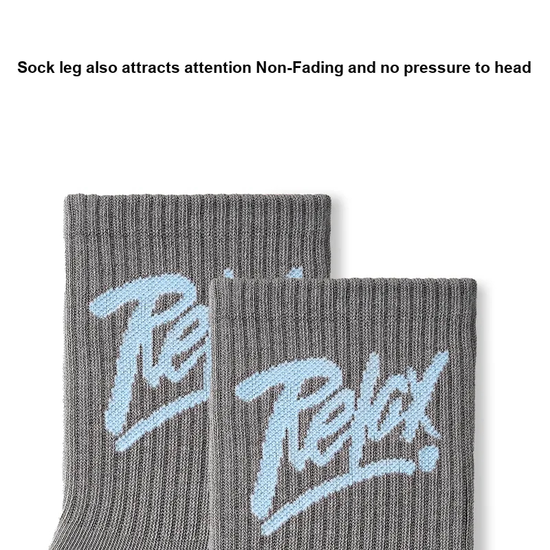 Primeet Mid-Calf Socks Unisex 5 Pack Simple And Cute Patterns-7