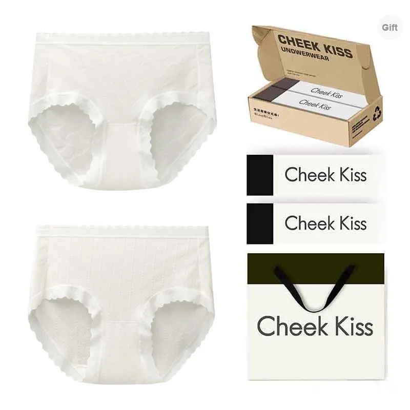 Cheekkiss Underpants Women's Gift Box Of 2 Strips-0