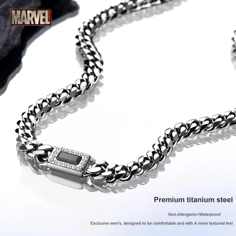 Disney Marvel Series Titanium Steel Necklaces Unisex-1