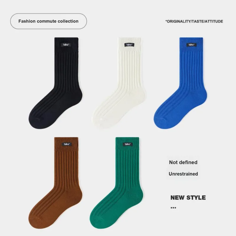 Caramella x Isku Mid Calf Socks Unisex 4 Pack-3